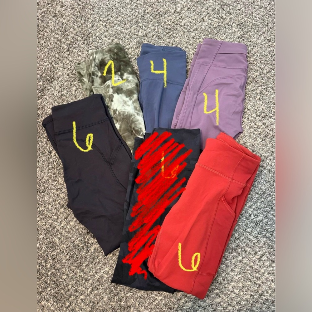 Womens Lululemon leggings